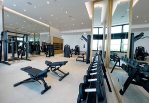 Gym - The address JBR Luxury 1 bedroom (Dubai)
