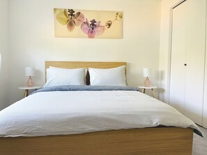 3 soverom, strykejern/-brett, wi-fi (inkludert) og sengetøy