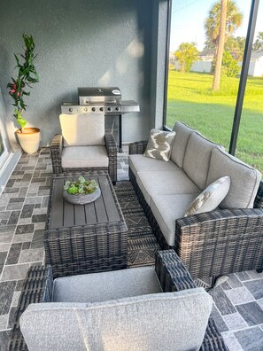 Terrace/patio - Venice Home near Venice Downtown & Venice Beach (Venice)