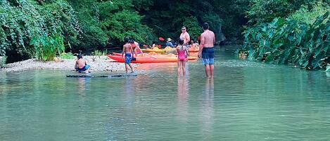 Piscina all'aperto, una piscina riscaldata