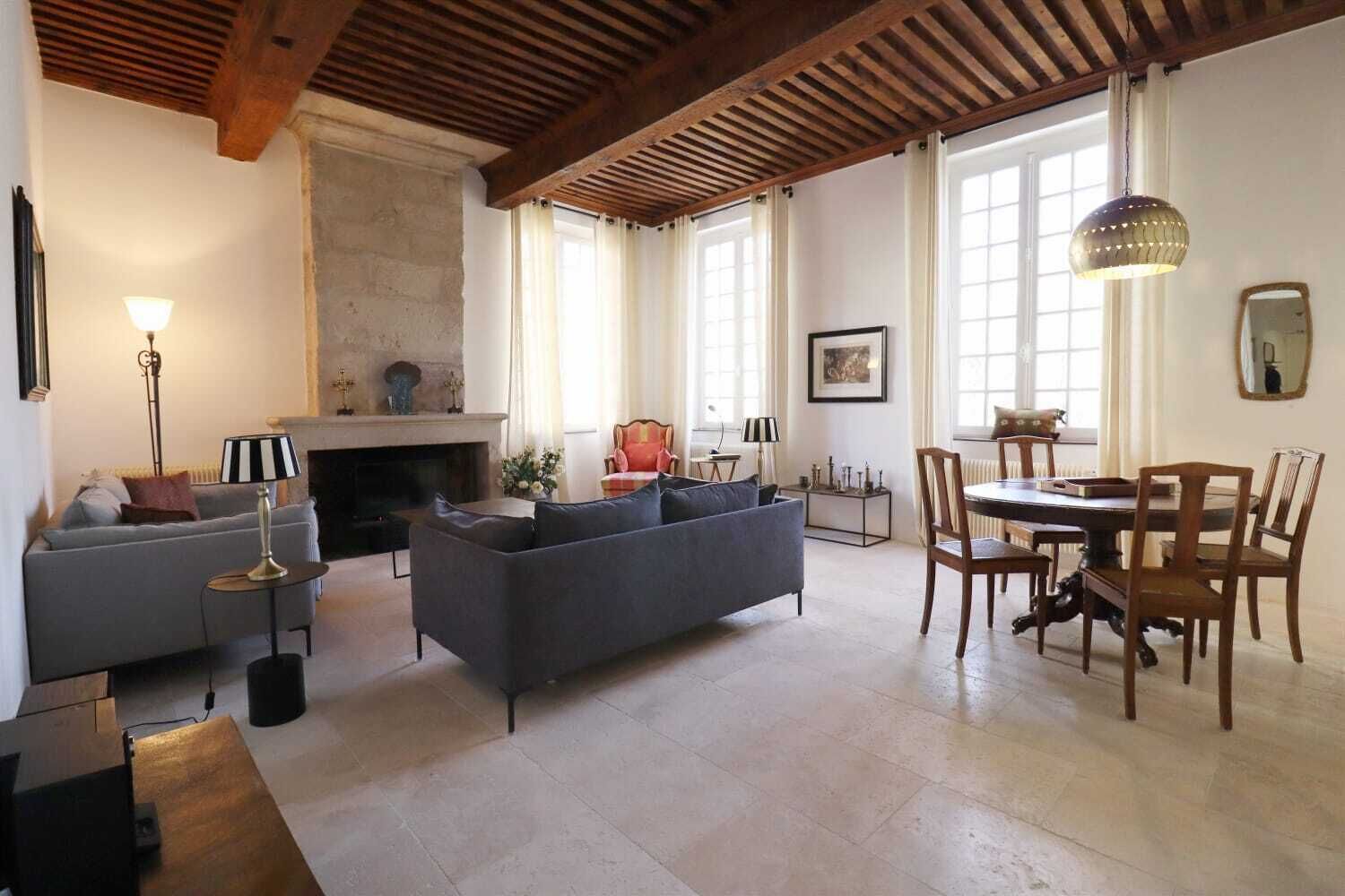 电视、壁炉、DVD 播放器、书