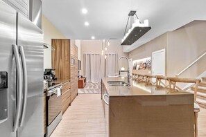 Microwave, dishwasher, high chair