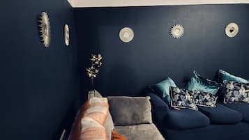 Panoramic-Apartment, eigenes Bad, Gartenblick | Lounge