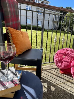 Vue depuis le balcon