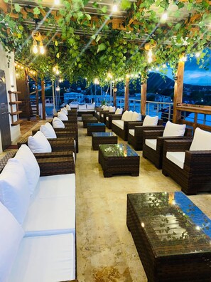 Rooftop terrace - Hotel El Reloj (Puerto Plata)