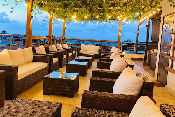 Terrasse sur le toit