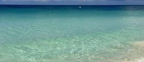 Una spiaggia nelle vicinanze