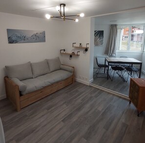 Living area - Menuires - Modern apartment 5 pers+Covered parking (Les Menuires)