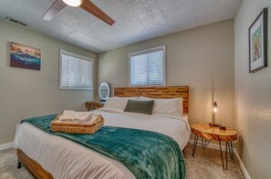 3 多间卧室、熨斗/熨衣板、旅行婴儿床、免费 WiFi