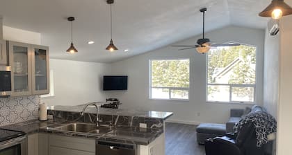 New hot tub in apartment close to everything outdoors