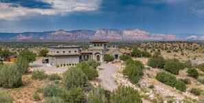 Exterior - The Sanctuary at Sacred Mesa - Luxury Sedona Home with Red Rock Views! (Sedona)