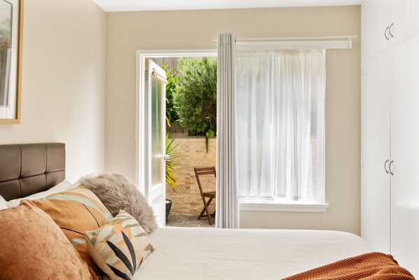 1 makuuhuone, työpöytä, silitysrauta/-lauta, ilmainen Wi-Fi