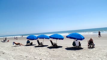 Aan het strand