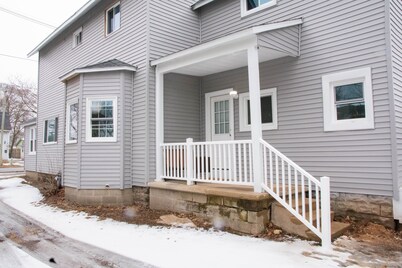 Remodeled 2-bedroom first floor unit in the heart of Downtown  Charlevoix.