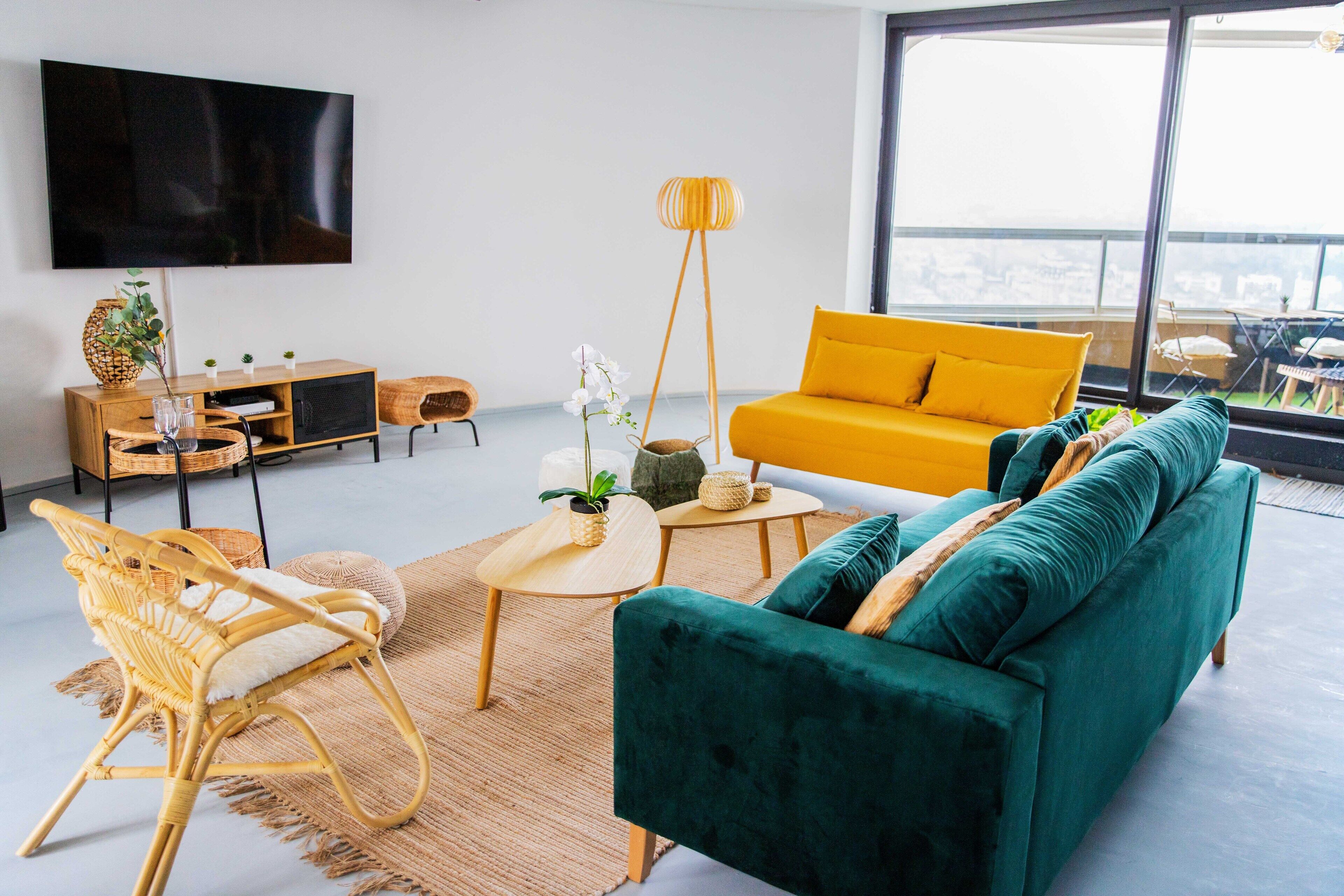 Smart-tv, boeken en een muziekbibliotheek