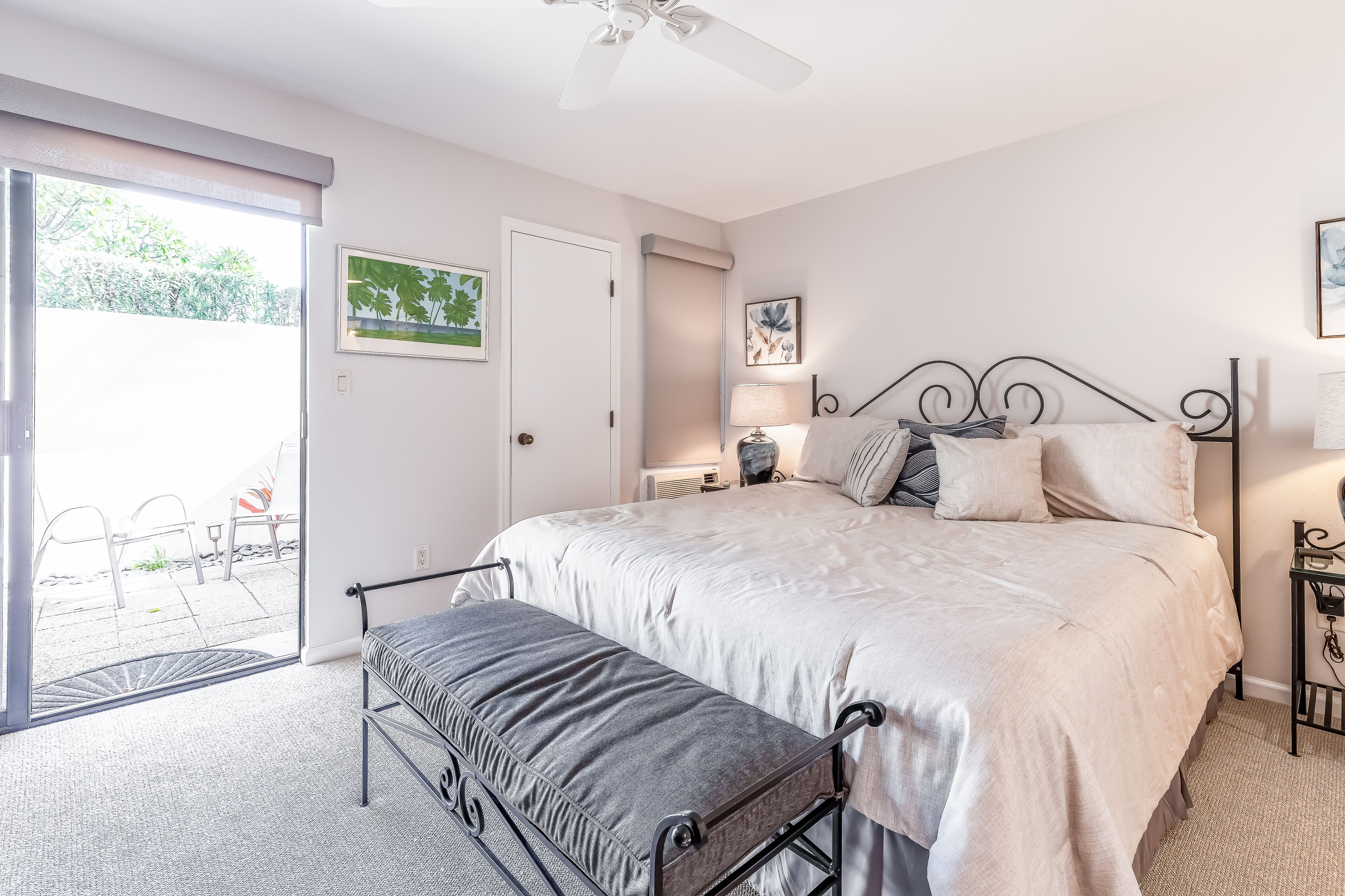 1 bedroom, iron/ironing board, internet, bed sheets