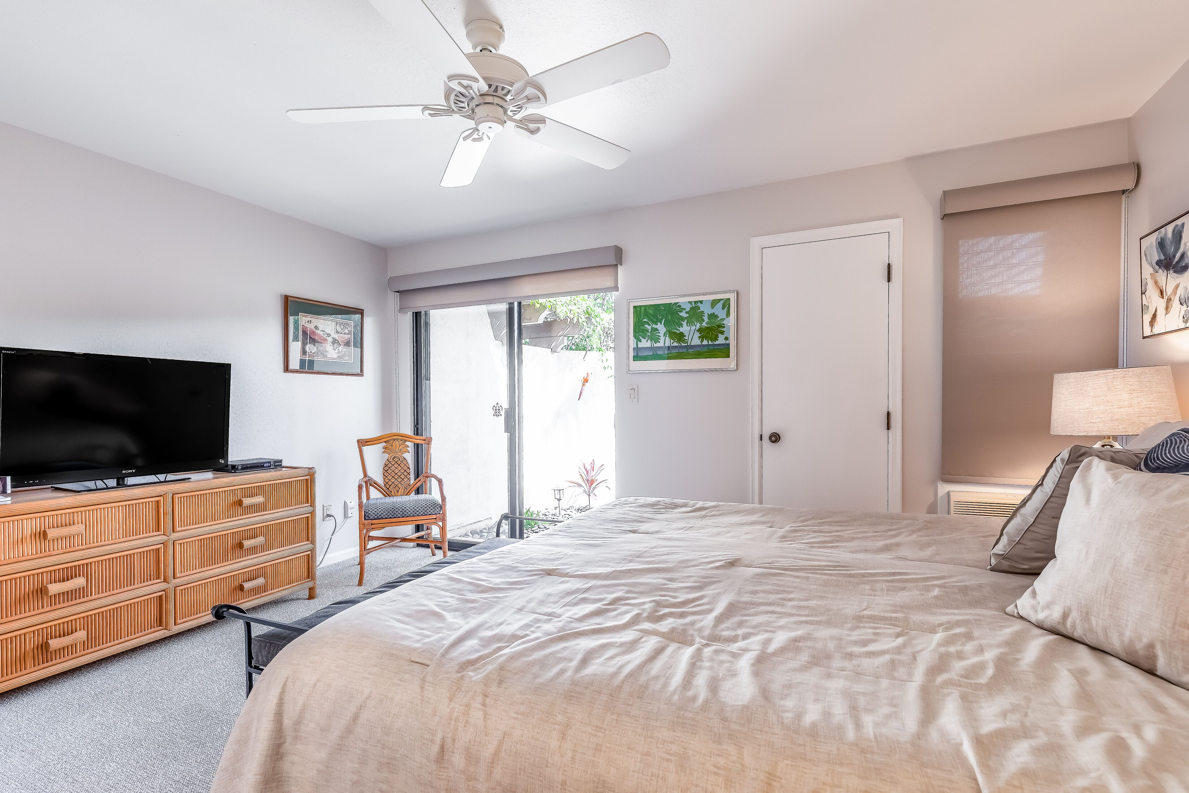 1 bedroom, iron/ironing board, internet, bed sheets