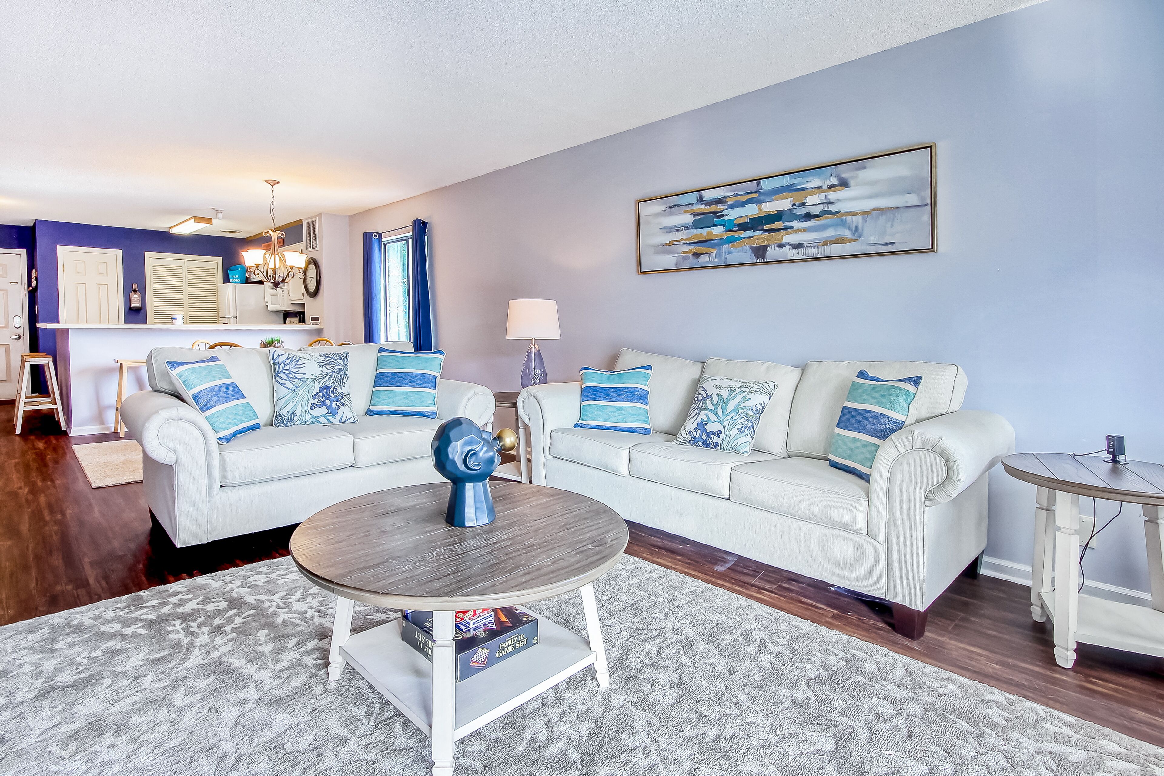 Family-Friendly Condo with WiFi, Deck, Central AC - 1 Block from Beach
