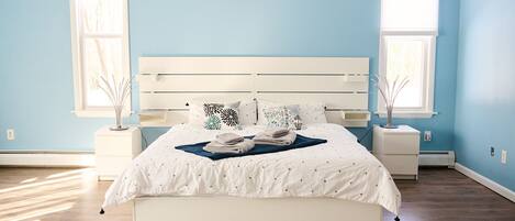4 habitaciones, wifi y ropa de cama