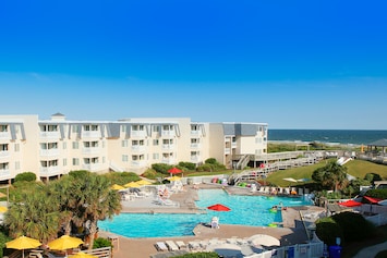 Image of First-Floor, Oceanfront Condo with WiFi & Shared Pools/Hot Tub/Tennis/Game Room