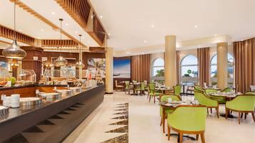 Daily buffet breakfast (OMR 8 per person)