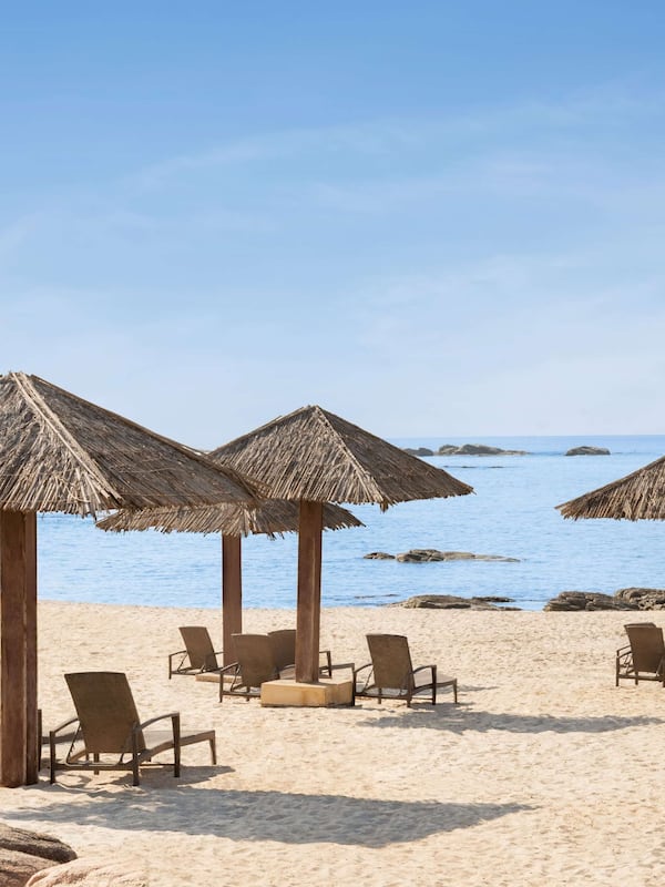 On the beach, white sand, scuba diving, snorkelling