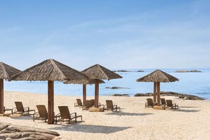 ビーチ、白砂、スキューバダイビング、シュノーケリング