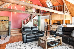 TV, fireplace, video games