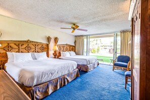 1 bedroom, free internet, bed sheets