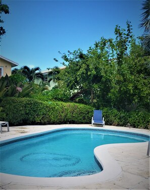 Alberca al aire libre 