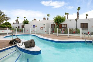 Una piscina riscaldata