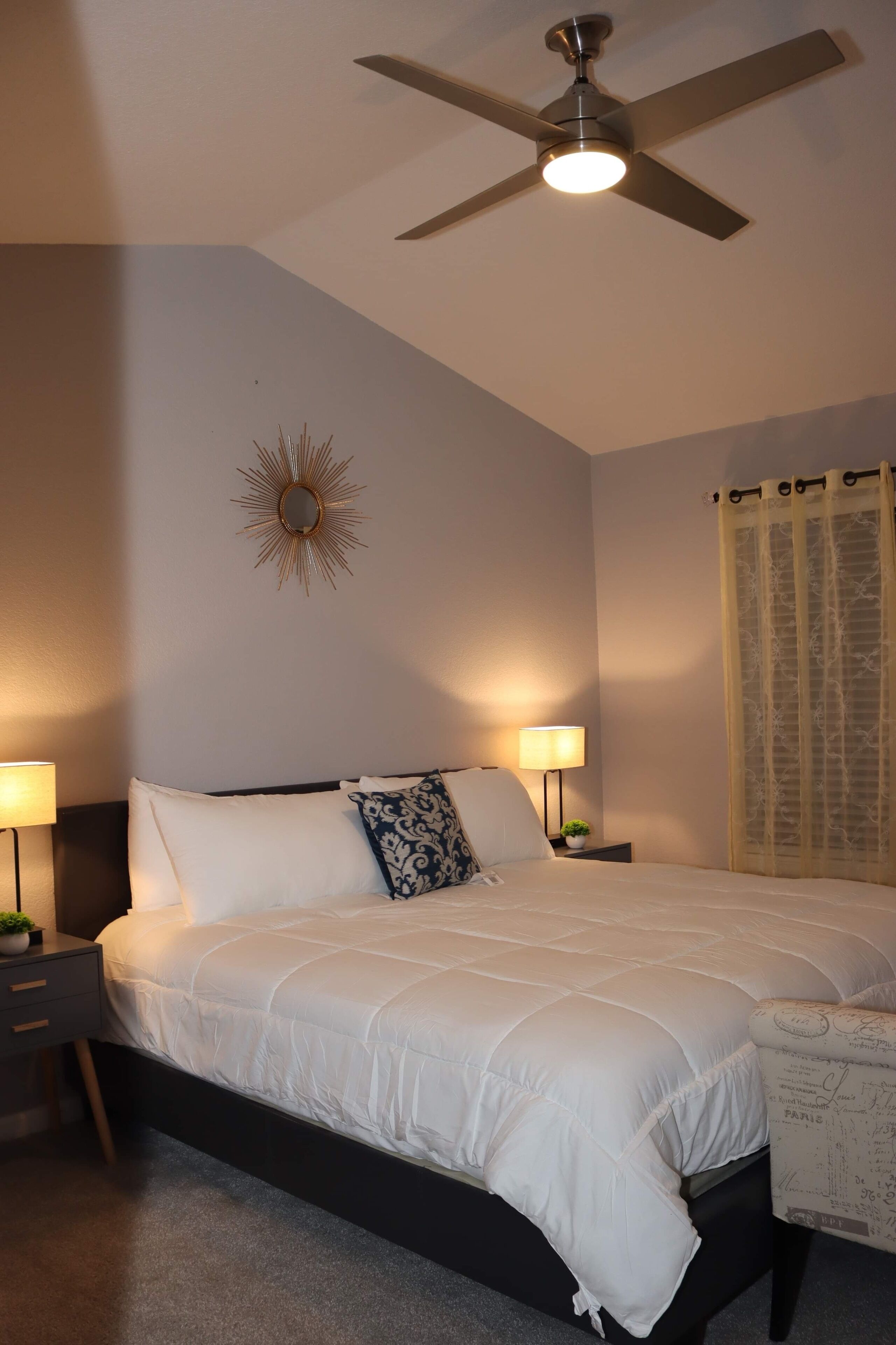 3 habitaciones y caja de seguridad en la habitación 