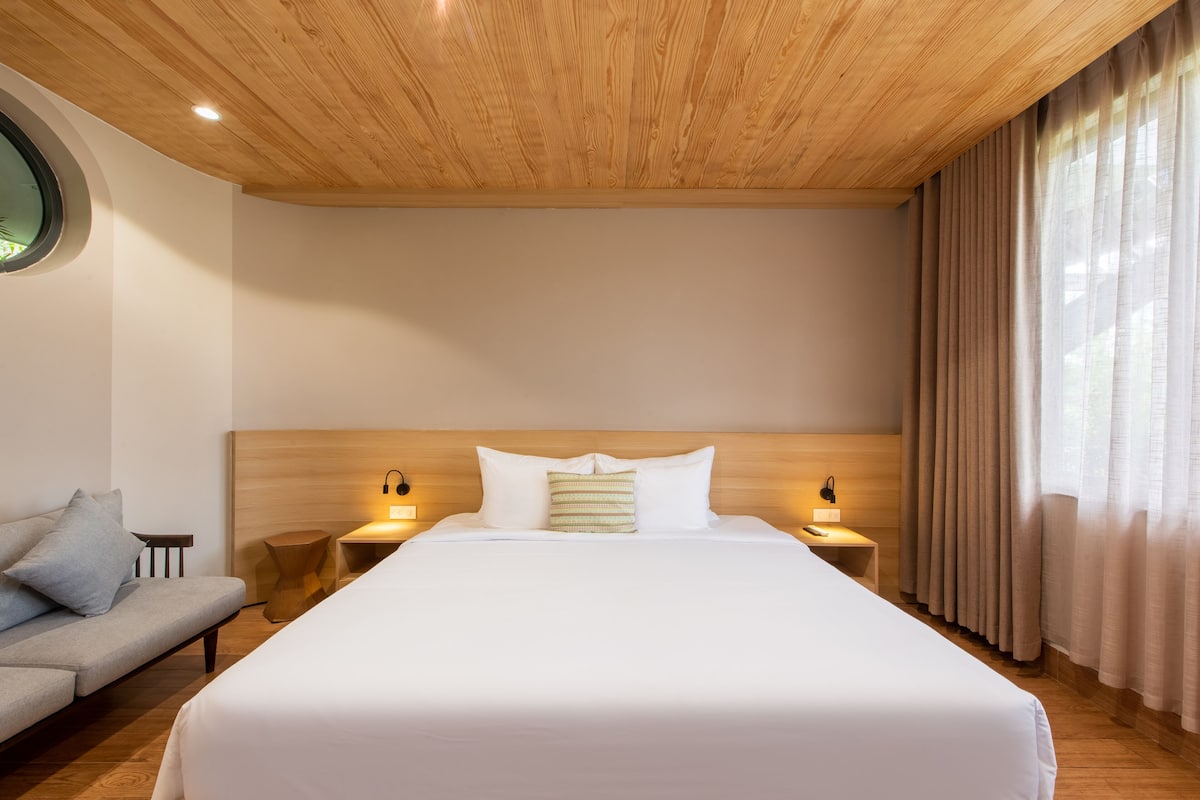 Estudio Premium | 1 habitación, minibar, decoración personalizada y muebles diferentes