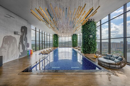 Piscina en la azotea
