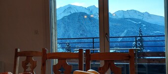 New Spacious Appart. Incredible view of Mt Blanc