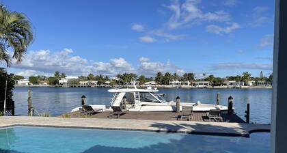 Gated Miami Boaters Paradise with Tennis and Golf