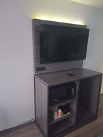 Caja de seguridad en la habitación y cortinas blackout 