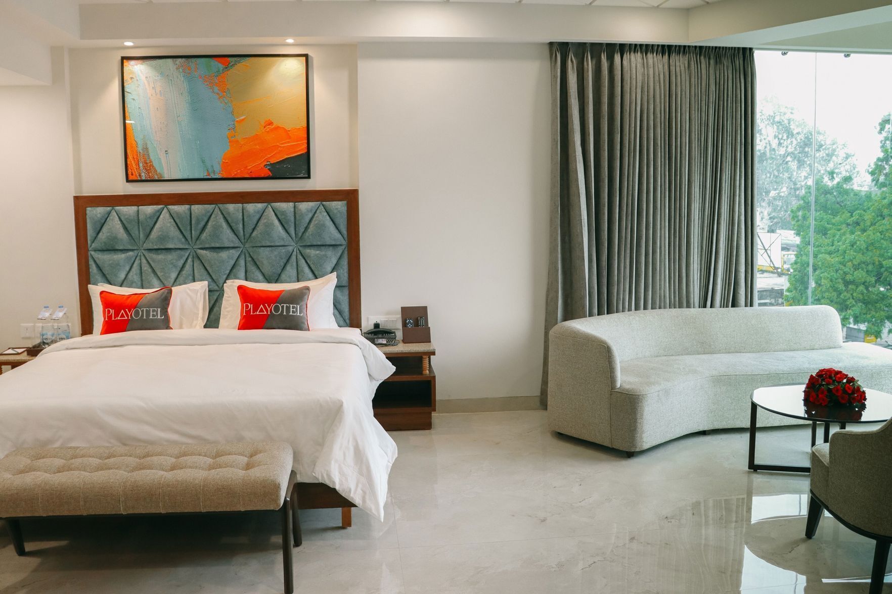 In-room safe, individually furnished, desk, laptop workspace