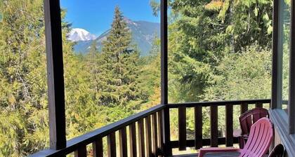 Valley View Cabin | AC, Fireplace, BBQ, Mt. View