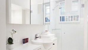 Hair dryer, towels - Woollahra Contemporary (Woollahra)
