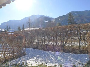 Udsigt fra overnatningsstedet