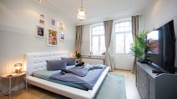 1 chambre, fer et planche à repasser, lit parapluie, Wi-Fi gratuit