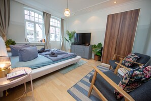 1 bedroom, iron/ironing board, travel cot, free WiFi - ★Cosy & bright Jugendstil Flat in the ❤ of Erfurt+ balcony ★ (Erfurt)