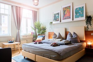 1 bedroom, iron/ironing board, travel crib, free WiFi - ★ Bright Jugendstil Apartment in the ❤ of Erfurt★ (Erfurt)