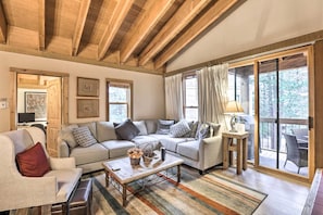 TV, fireplace, MP3 dock, music library