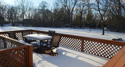 Sanctuary Woodland Guest House, located next to the conservation area!