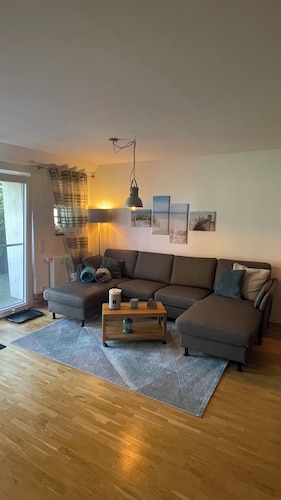 Gulfhof Ferienwohnung "Langeoog" mit Blick ins Naturschutzgebiet
