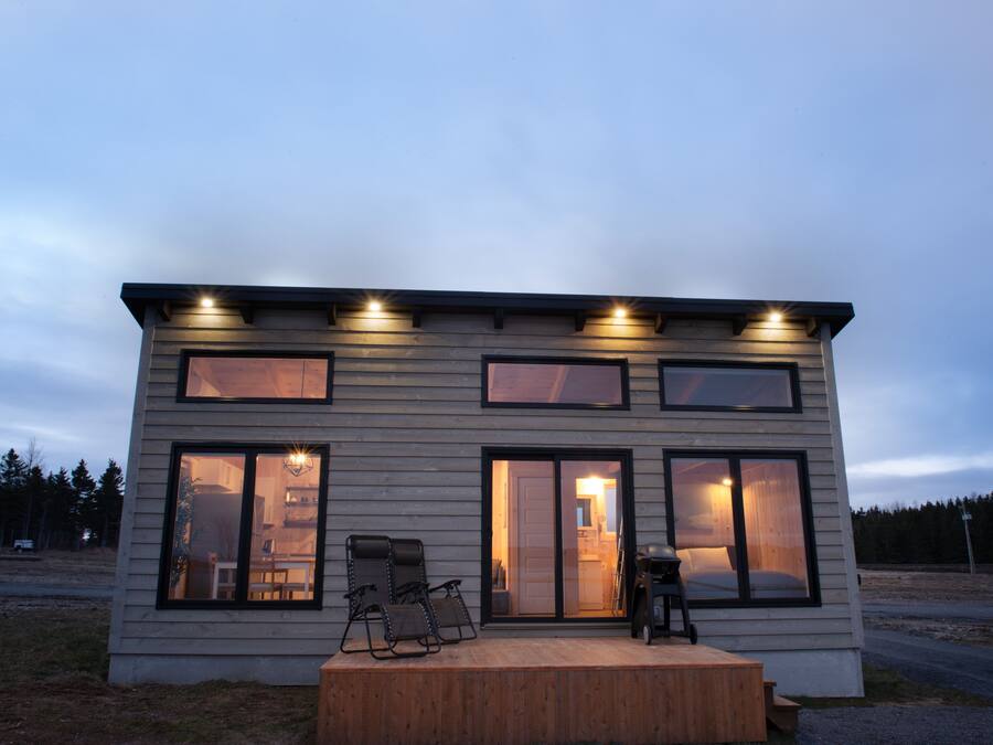Rear chalets | Front of property
