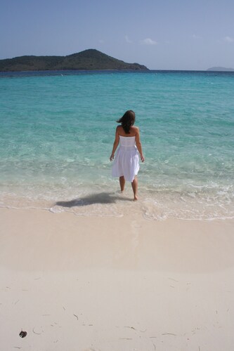 VIEWS & MORE VIEWS!  Cowpet Bay East, water front condo, steps from beach. 