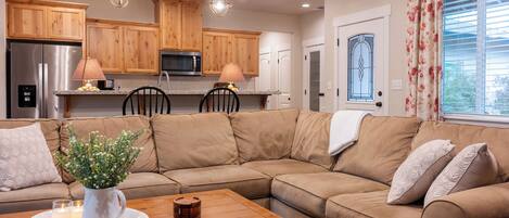 TV connectée, cheminée